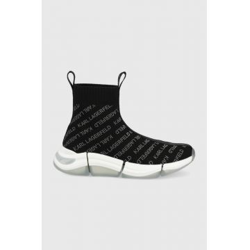 Karl Lagerfeld pantofi Quadra culoarea negru