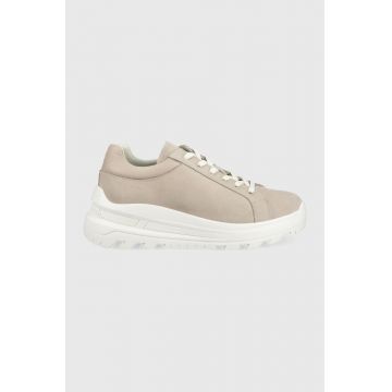 Marc O'Polo sneakers din piele intoarsă Mandy culoarea bej