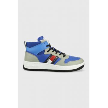 Tommy Jeans sneakers din piele Mid Pop Basket