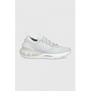 Under Armour pantofi de alergat Phantom 2 Intelliknit 3024155 culoarea gri, cu toc plat