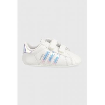 adidas Originals sneakers pentru copii Superstar culoarea alb