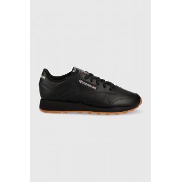 Reebok Classic sneakers din piele GY0954 culoarea negru GY0954-CBL/GR/RB