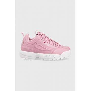 Fila sneakers pentru copii culoarea roz