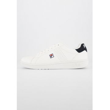 Pantofi sport de piele ecologica cu logo brodat Crosscourt 2