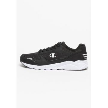 Pantofi sport de piele ecologica cu insertii de plasa Gorge