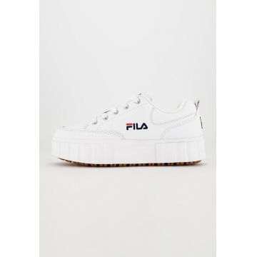 Pantofi sport de piele si piele ecologica Sandblast