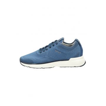 Pantofi sport din material textil cu detaliu logo