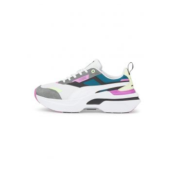 Pantofi sport cu insertii de piele intoarsa si aspect masiv Kosmo Rider Bright