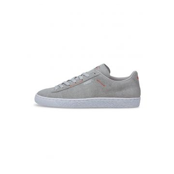 Pantofi sport de piele intoarsa cu detalii logo Harbor