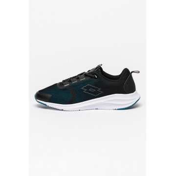Pantofi sport din piele ecologica si material textil Jake