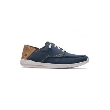 Pantofi sport low-top cu garnitura de piele Gorwin-Lace