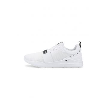 Pantofi sport din plasa cu logo Wired Run Signature