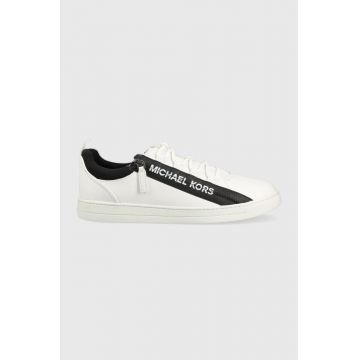 Michael Kors sneakers din piele Keating culoarea alb