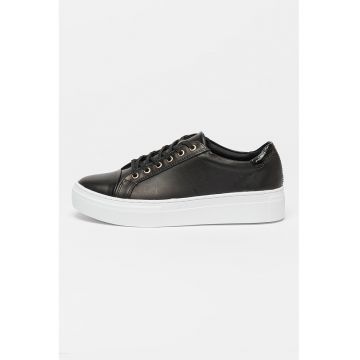 Pantofi sport uni de piele
