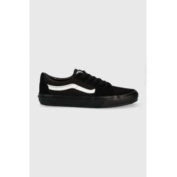 Vans tenisi Sk8-low barbati, culoarea negru