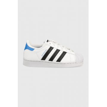 adidas Originals sneakers pentru copii culoarea alb