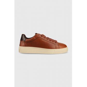 Gant sneakers din piele Mc Julien culoarea maro