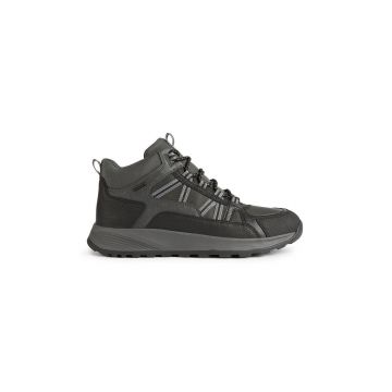 Geox sneakers din piele Terrestre B Abx barbati, culoarea negru