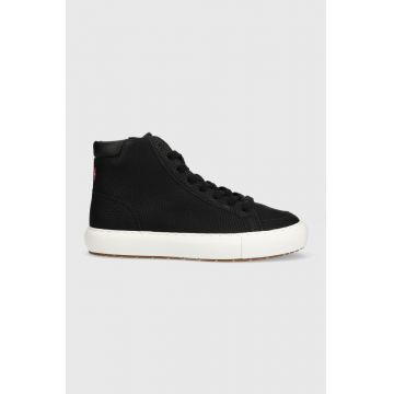 Levi's sneakers Woodward Rugged Chukka barbati, culoarea negru