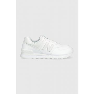 New Balance sneakers Ml574sna culoarea alb