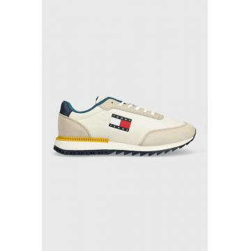 Tommy Jeans sneakers Retro Evolve culoarea bej