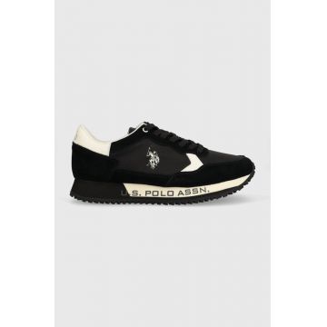 U.S. Polo Assn. sneakers Cleef culoarea negru