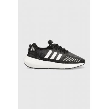 adidas Originals sneakers Swift Run 22 culoarea negru, GV7971 GV7971-BLK/WHT