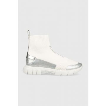 Armani Exchange sneakers culoarea alb