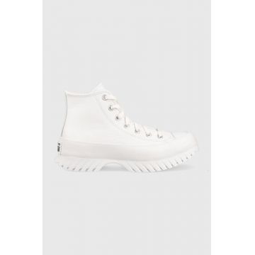 Tenişi Converse Chuck Taylor All Star Lugged 2.0 Leather High 'White Black' A03705C