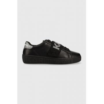 Karl Lagerfeld sneakers din piele Kupsole Iii culoarea negru