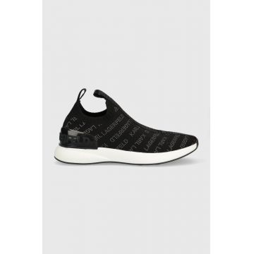 Karl Lagerfeld sneakers Finesse culoarea negru