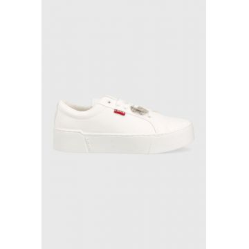 Levi's sneakers Tijuana 2.0 culoarea alb