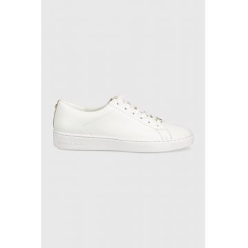 MICHAEL Michael Kors sneakers din piele Keaton culoarea alb