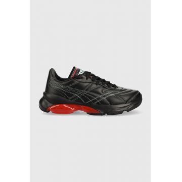 Puma sneakers din piele X Dua Lipa culoarea negru