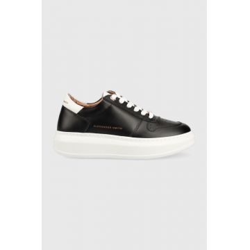 Alexander Smith sneakers din piele Cambridge Cambridge culoarea negru ASAVL1D31BWT