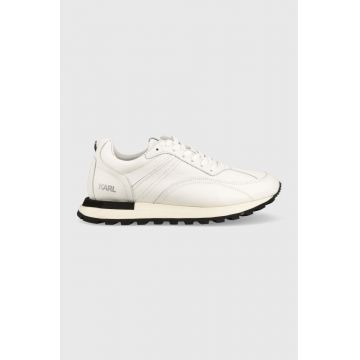 Karl Lagerfeld sneakers din piele Depot culoarea alb