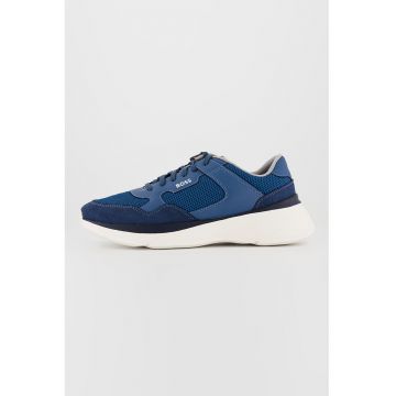 Pantofi sport cu detalii de piele Dean