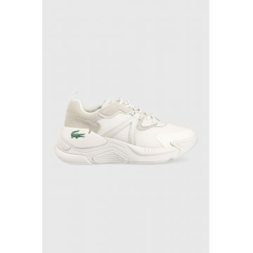 Lacoste sneakers Lw2 Xtra culoarea alb