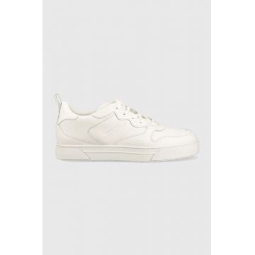 Michael Kors sneakers din piele Baxter , culoarea alb