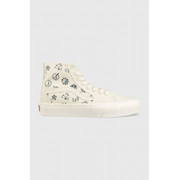 Vans tenisi Sk8-hi femei, culoarea bej