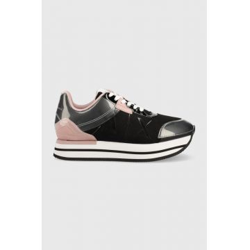 Armani Exchange sneakers culoarea negru