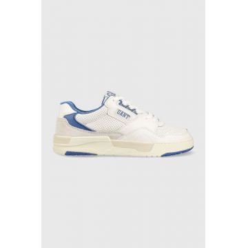 Gant sneakers din piele Ellizy , culoarea alb