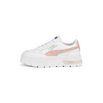 Pantofi sport de piele cu garnituri de piele intoarsa Mayze Stack