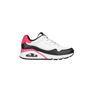 Pantofi sport colorblock de piele ecologica Uno - Back Lit