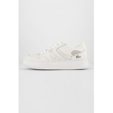 Pantofi sport de piele ecologica - cu detalii perforate