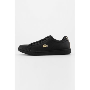 Pantofi sport de piele si piele ecologica - cu logo