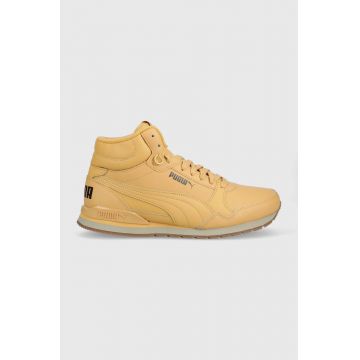 Puma sneakers culoarea maro