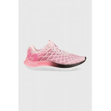 Under Armour pantofi de alergat Flow Velociti Wind 2 , culoarea roz