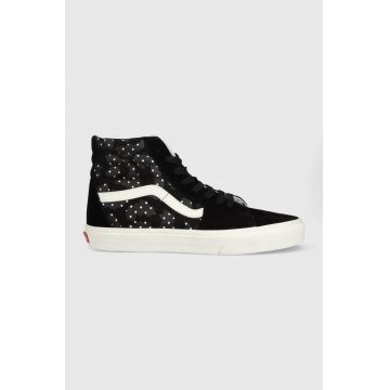 Vans tenisi Sk8-hi barbati, culoarea negru