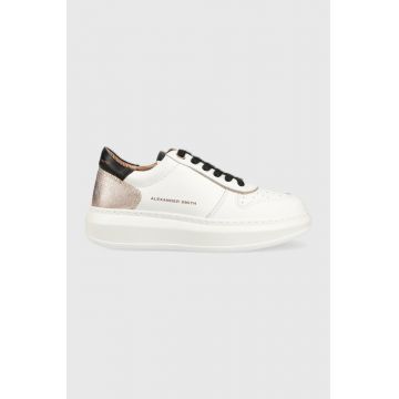 Alexander Smith sneakers din piele Cambridge Cambridge culoarea alb ASAVL1D34WCP